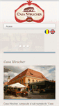Mobile Screenshot of casahirscher.ro